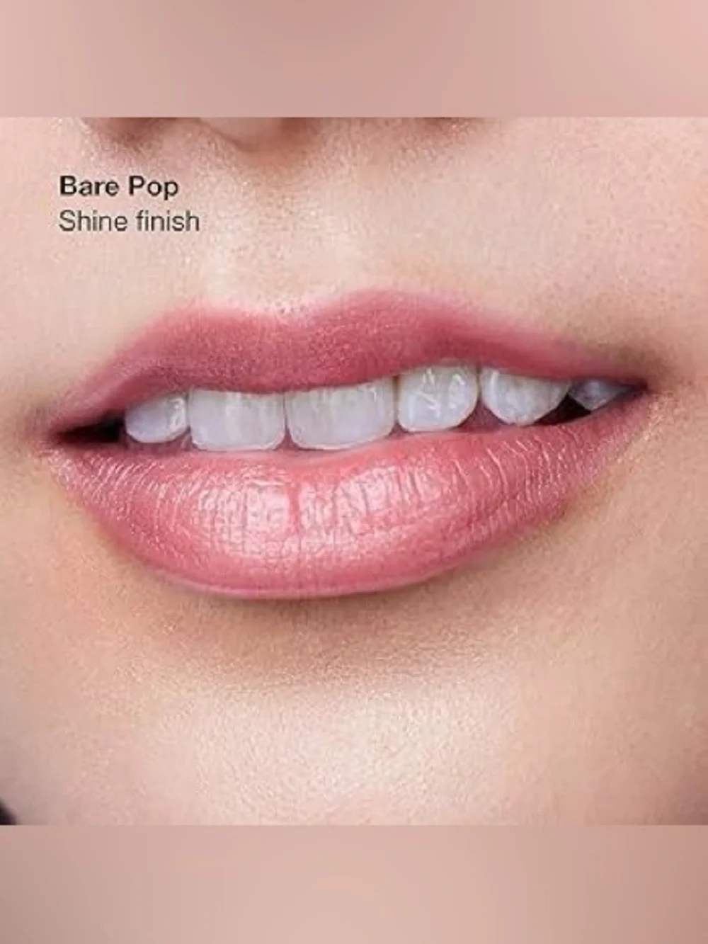 New Clinique Pop Longwear Lipstick  02 Bare Pop warm nude-brown 8 hour wear